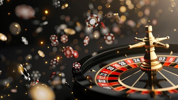 Result display showing winning number and payout settlement